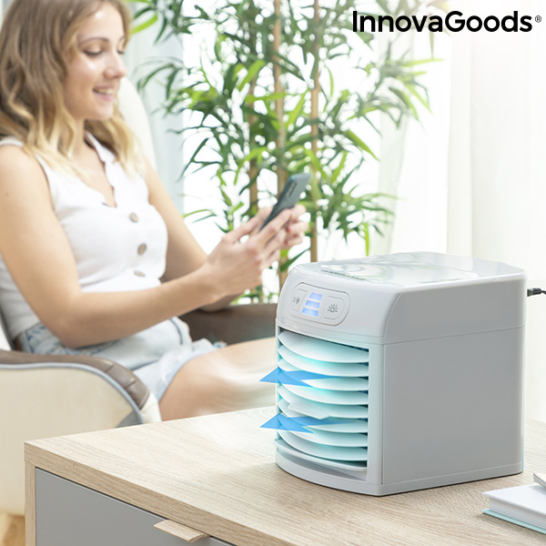Mini izhlapevalna prenosna klimatska naprava z LED Freezyq+